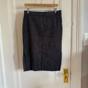 Wilfred Free Charcoal Pencil Skirt